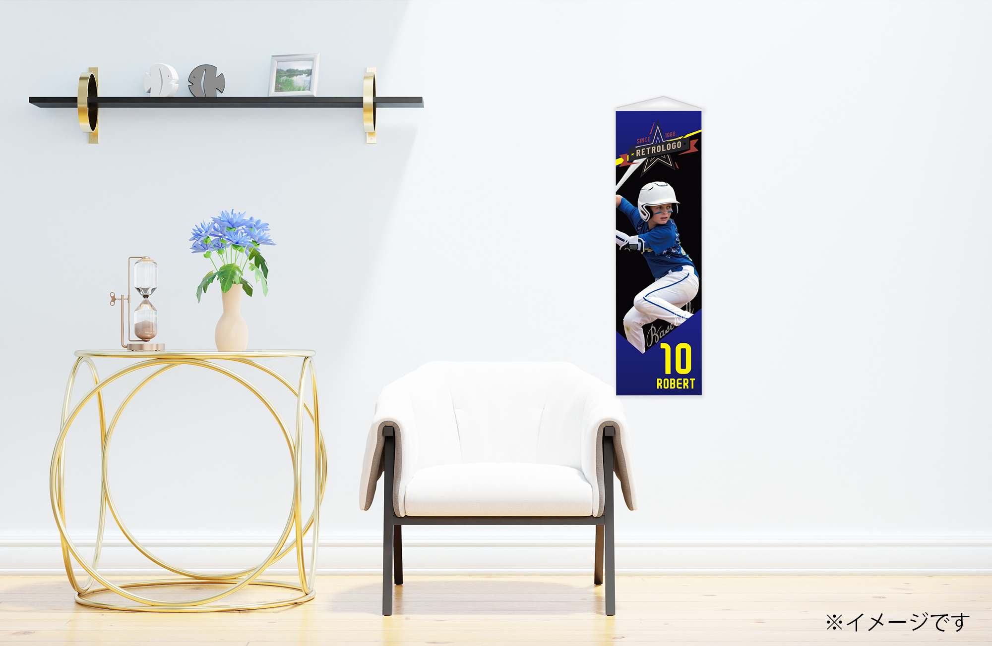 オリジナルタペストリー印刷